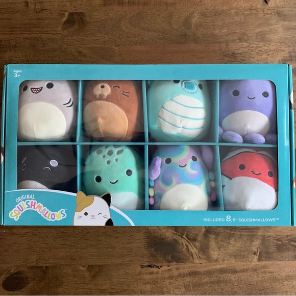 Kellytoy Toys 8pack Mini Squishmallows 5animal Edition Poshmark